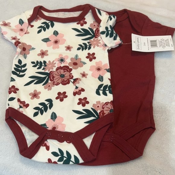 Baby Gear 2 Pack of One Pieces 3-6m NWT - Picture 1 of 5